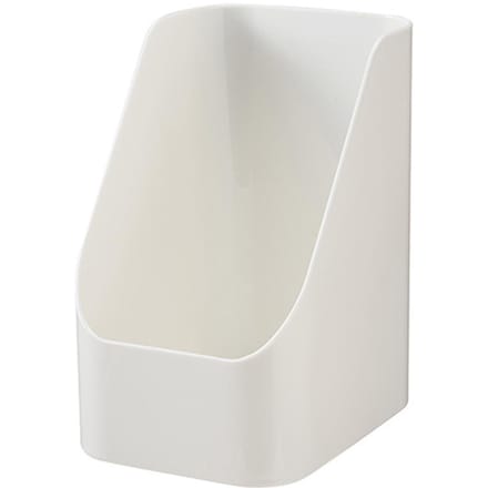 Opbergdoos met open voorkant Multifunctionele bureau-organizer Koelkastcontainer voor groentevoedsel white