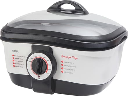 ECG MH 158 Multifunctionele pan, Pot 8 v1, 1500 W