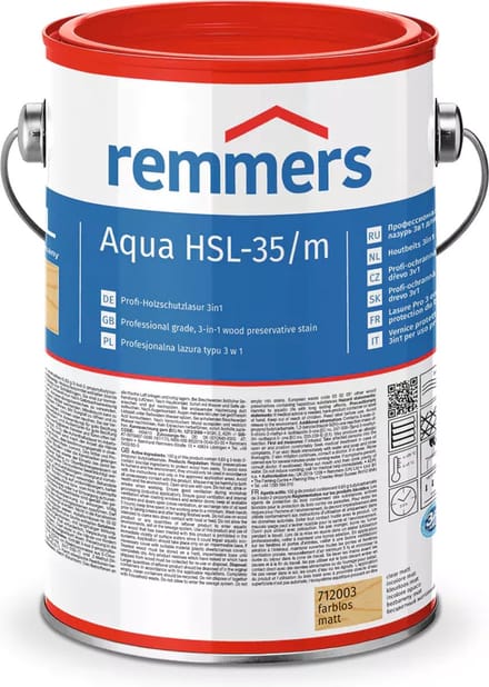 Aqua HSL-35/m Houtbeits 3-in-1 - Inhoud: 2,5ltr, Kleur: Teak
