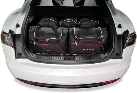 Tesla Model S 2016-2020 Trunk Reistassen 8-delig Organizer Weekendtassen Auto Interieur Accessoires