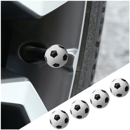 Dailygoods - 4 Stuks Ventieldoppen voor Autobanden - Universele Waterdichte Doppen