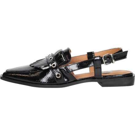 SUB55 Slingbacks Slingbacks - Zwart lak - Maat 43