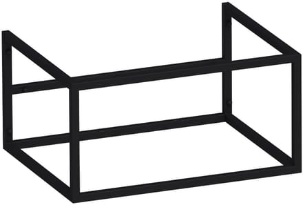 Brauer Believe - Onderkast - 60 cm - excl. Bodemplaat - Mat Zwart