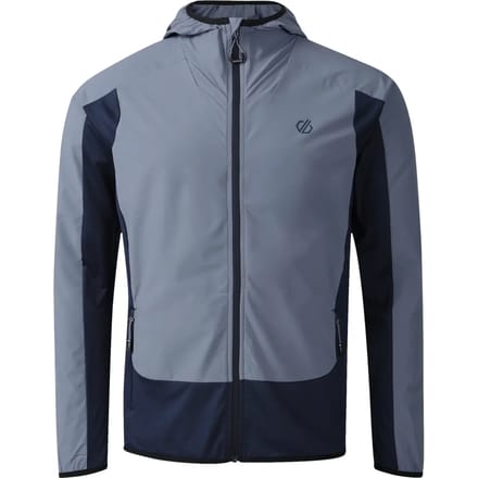 Dare2B Heren Endurance Windbestendige Waterafstotende Stretch Midlayer met Capuchon