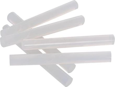Toolland Universele lijmpatronen, 11 mm x 100 mm, 6 stuks, transparant