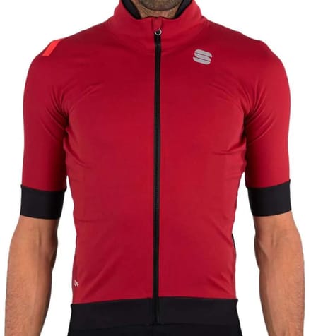 Sportful Fiandre Pro Kortmouwjas Rood XL Man