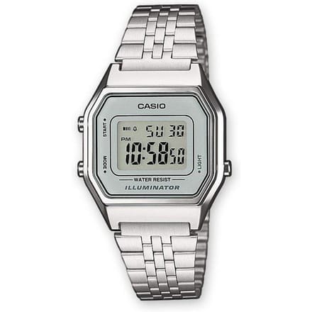 Casio Classic LA680WEA-7EF Digitaal Horloge voor Dames - Zilver