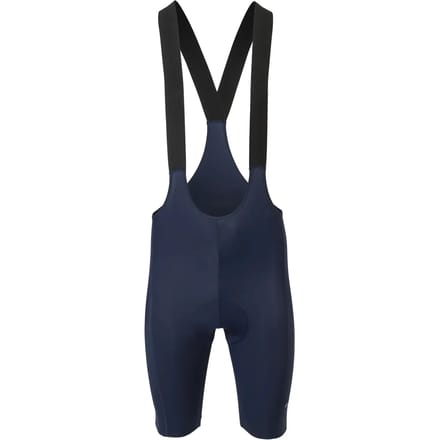 AGU Comfort Plus - Bibshort - Fietsbroek - Wielrenbroek - Heren - M - Blauw - Compressie en ademend vermogen - Siliconen gripper - Naadloze bretels