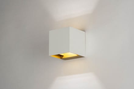 Lumidora Wandlamp 73440 - Voor binnen - VEGAS - G9 - Wit - Goud - Metaal