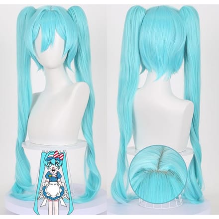 Kasane Teto Cosplay teto Perruque Rouge Anime idole Cheveux Accessoire de Fête d'Halloween One Size&Kasane Teto white