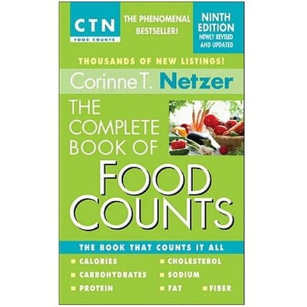 The Complete Book Of Food Counts, 9th Edition - Corinne T. Netzer