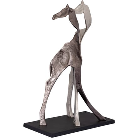 PTMD - Beeld Skye - Zwart - 42x22x65cm