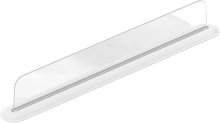 Keuken Spatscherm - Spoelbak Deflector - Schoon Aanrecht - Sterke Zuigtechnologie - 40 cm Lengte - Wit