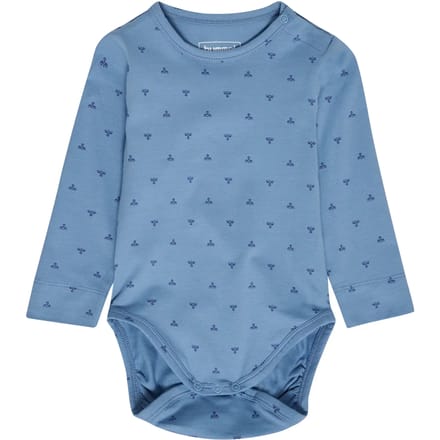 Hummel kinderbody met lange mouwen Hmlmini Bee Aop L/S 230320