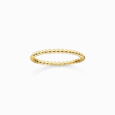 Thomas Sabo - TR2122-413-12-60 - Ring - Dames - 925er Zilver geel verguld - ringmaat 60