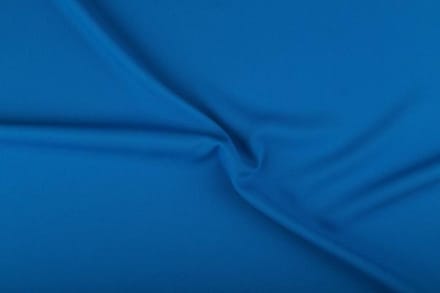Texture/Polyester stof - Waterblauw - 10 meter
