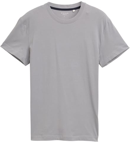 Tom Tailor - Slank T-shirt met stretch - Maat XXL - formal grey