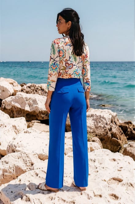MI PIACE - Travel Broek Uni 202089 Nautic Blue - Maat : S