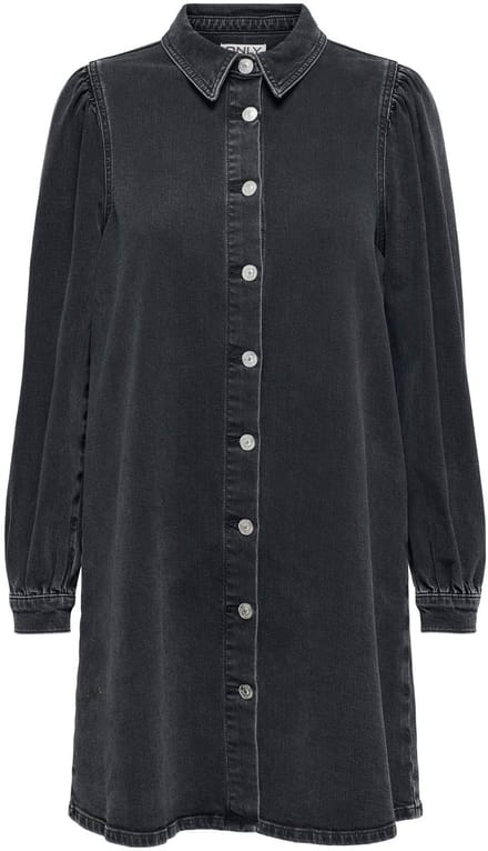 ONLY - ONLALMA L/S DRESS DNM CRO - Dames - Mini jurken