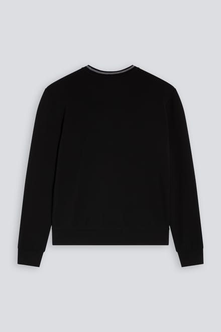 Sweatshirt Serie Felpa Stretch Zwart