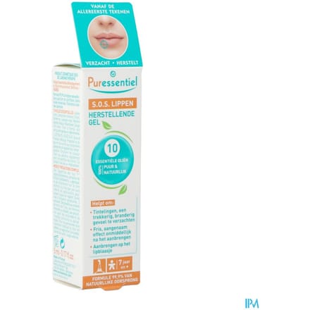 Puressentiel Sos Lippen Gel 10 Ess.olie 5ml