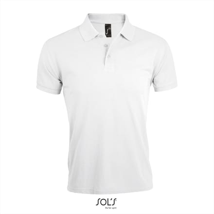 Poloshirt Sol's Prime - 5XL - wit