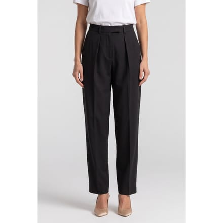 ARKET Ebbe Hopsack Black Taglia: 32 | Pantaloni da completo Outlet | Donna | Nero