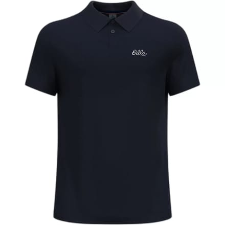 Odlo Essential Solid Korte Mouw Poloshirt Blauw M Man