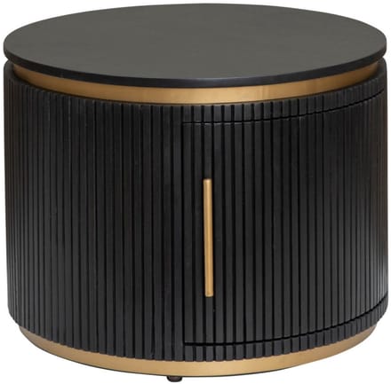 Tower living Rivello Coffeetable with storage 1 dr. - dia 60x50