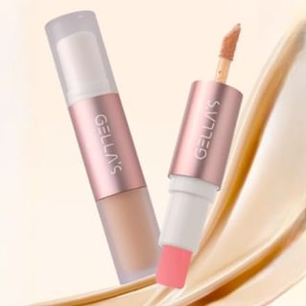 GELLA'S - Contouring Softfocus Conceal Stick - 4 Colors #S02 Pink Orange