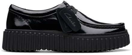 Clarks - TORHILL BEE - Dames veterschoenen - Kleur: Zwart - Maat: 38
