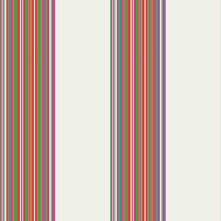 Bluuming Affairs - Kinderbehang- Behangpapier - Strepen - Kinderkamer - Wit - 0,53 x 10,05 M.