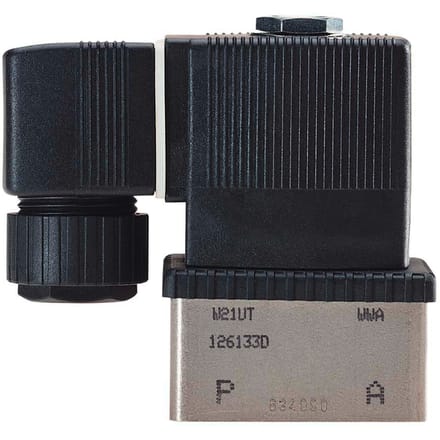 Magneetventiel G1/4'' NC RVS FFKM/FKM -6bar/0-87psi 24VDC 6013 213915
