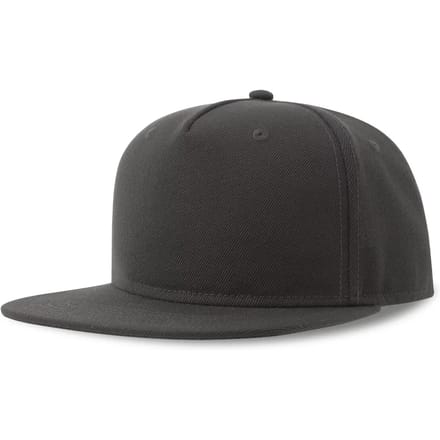 Atlantis Headwear Snap Five-S AT530 - Dark Grey - One size
