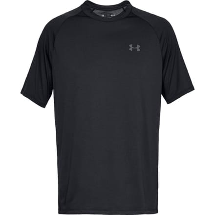 Under Armour UA Tech 2.0 SS Tee-BLK Heren Sportshirt - Zwart - Graphite