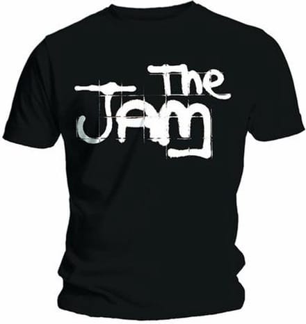 The Jam - Spray Logo Heren T-shirt - S - Zwart