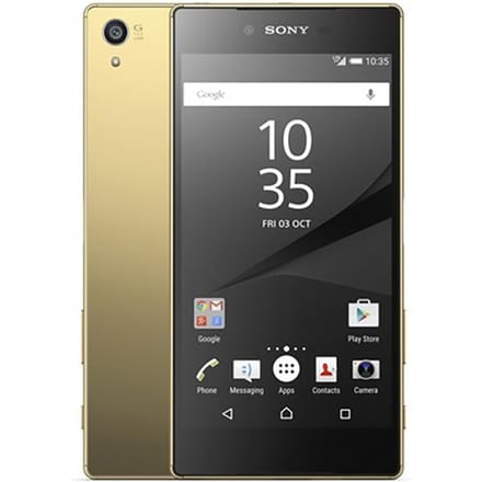 Gerenoveerde Sony Originele Sony Xperia Z5 Premium E6833 Dual SIM / E6853 Single SIM 3GB + 32GB Mobiele telefoon E6833 Simple Set goud