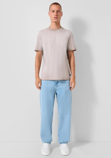 QS - male - Jeans / Los model / Halfhoog / Rechte pijp