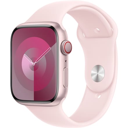 Sport Band voor de Apple Watch | 44/45/46/49 mm - Maat M/L - Light Pink