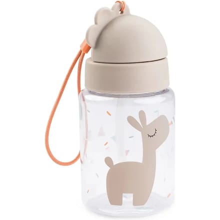 Done by Deer Straw Bottle - Celebration - Sand