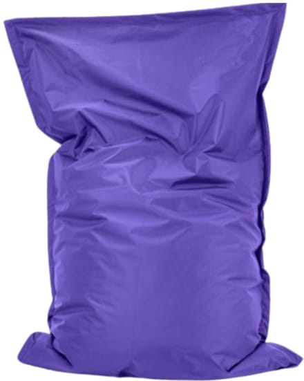 Drop & Sit Zitzak Nylon - Zitzakfauteuil - Woonkamerzitzak - Paars - 100 x 150 cm - binnen en buiten