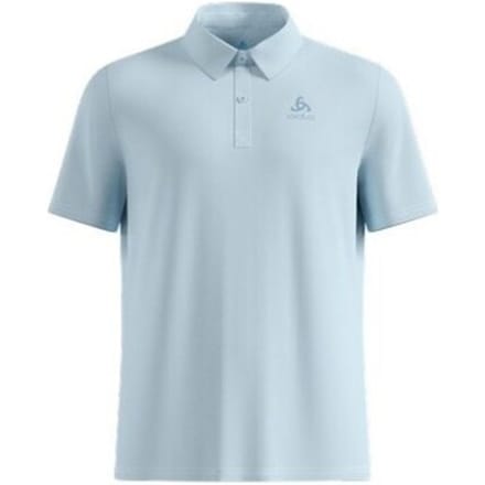 Odlo Cardada Korte Mouw Poloshirt Blauw M Man