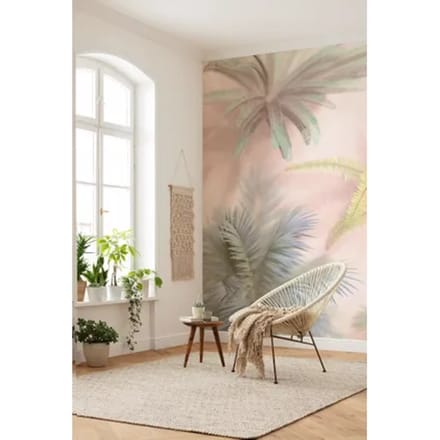 Fotobehang - Vague Botany 200x250cm - Vliesbehang