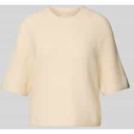 Gebreid shirt met wol, model 'Milania'