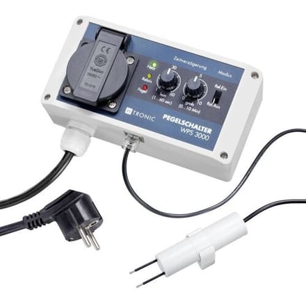 H-Tronic 1114455 WPS 3000 Niveauregelaar Vullen, Legen 10.00 m