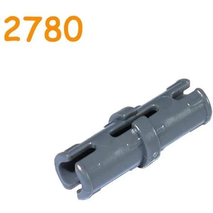 Bouwsteen Bakstenen Connector Bout Pin met Wrijvingspen Kruisas Technische Bevestigingen MOC Componenten Assemblage Deeltjes Speelgoed 50pcs