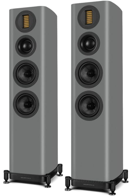 Wharfedale EVO 5.3 Vloerstaande Speakers - Hifi Stereo Set - Passieve Speaker - 3-Weg Luidsprekers - Grijs