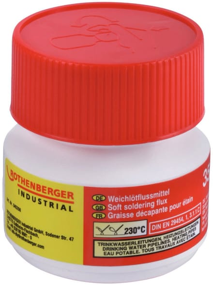 ROTHENBERGER Soldeervloeimiddel voor fittingen, 35ml tube - 45266
