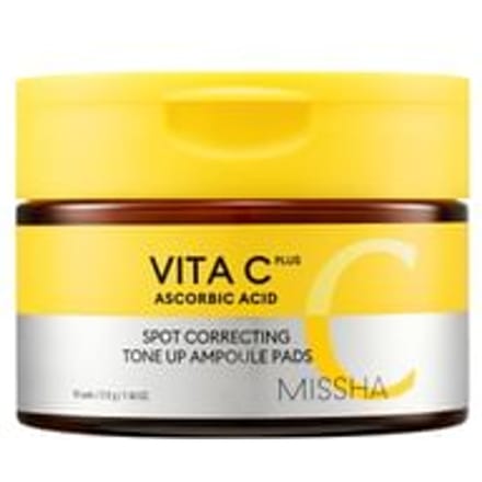 Missha Vita C Spot Correcting Tone Up Ampoule Pads 80pads AUTHENTIC STORE