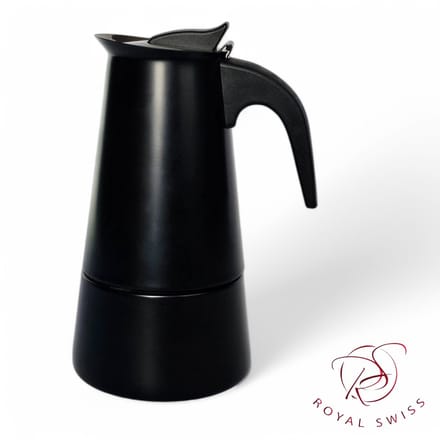 Royal Swiss® Percolator 4 Kops – RVS Espressopot – Italiaanse Koffiezetter